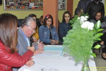 Juan Perera habla de las calles y su gente en el pregón de San Gregorio El Chico (Foto TF y TA)